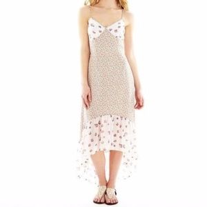 I  Ronson Ditsy Print Maxi Dress New Size 12